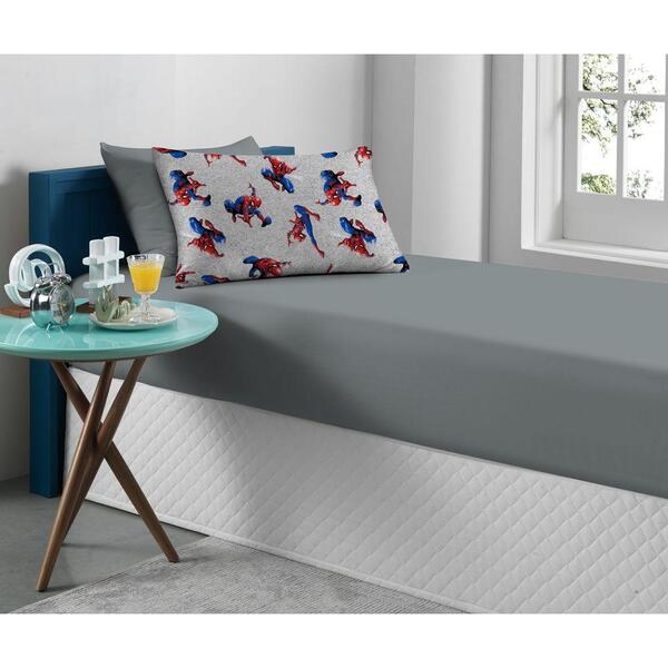 Jogo De Lençol Solteiro Marvel Homem Aranha 2 Peças Mescla