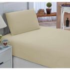 Jogo De Lençol Solteiro Padrão Liso Pati 02 Peças Tecido Micr