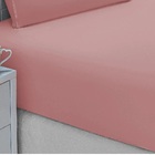 Jogo De Lençol Solteiro Padrão Liso Pati 02 Peças Tecido Micr