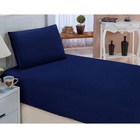 Jogo De Lençol Solteiro Padrão Liso Pati 02 Peças Tecido Micr