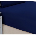 Jogo De Lençol Solteiro Padrão Liso Pati 02 Peças Tecido Micr