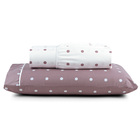 Jogo De Lençol Solteiro Petit Micropercal Poa 200 Fios 2 Peça