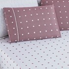 Jogo De Lençol Solteiro Petit Micropercal Poa 200 Fios 2 Peça