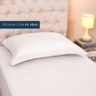 Jogo De Lençol Solteiro Slim Percal 200 Fios 2 Peças - Branco