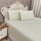 Jogo De Lençol Suave King 3 Peças Percal 400 Fios Detalhe Pon