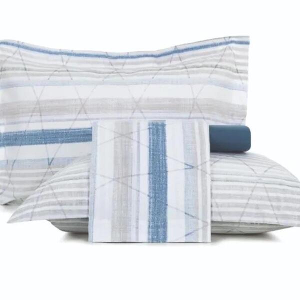 Jogo De Lençol Toque Acetinado Altenburg Elemental King 04 Pe