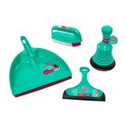 Jogo De Limpeza Em Plástico Bettanin Noviça 4 Peças