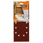 Jogo de Lixa para Máquina Orbital para Madeira Grão 120 5 unidades Dexter