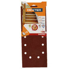 Jogo de Lixa para Máquina Orbital para Madeira Grão 80 5 unidades Dexter