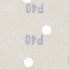 Jogo de Lixa para Máquina Roto Orbital para Madeira Grão 40 5 unidades Dexter