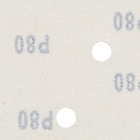 Jogo de Lixa para Máquina Roto Orbital para Madeira Grão 80 5 unidades Dexter