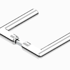 Jogo De Maçaneta Haga- Squadro - M91 - Cr - 27714