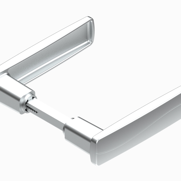 Jogo De Maçaneta Haga - Exata I - M123 - Cra - 26954b