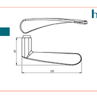 Jogo De Maçaneta Haga - Luna - M115 - Cra - 23640b