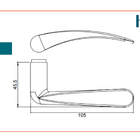 Jogo De Maçaneta Haga - Polo - M82 - Cr - 23361b