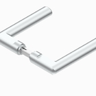 Jogo De Maçaneta Haga - Squadro - M91 - Cra - 0480b