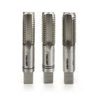 Jogo De Macho Manual Rosca 1/4 Bsp Para Tubos Din 5157 Seriad