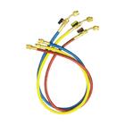 Jogo De Mangueiras Para Manifold Hulter 1/4"x1/4" 90cm Ht515yf