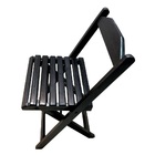 Jogo De Mesa 4 Cadeiras Madeira 70 Por 70 Preto Dobrável Bar