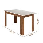 Jogo De Mesa Com Dois Bancos Natura Off White Primor Zanzini