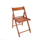 Jogo De Mesa Dobrável De Madeira Redonda Com 4 Cadeiras Class