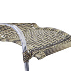 Jogo De Mesa E Cadeiras De Alumínio Em Fibra Sintética Área E