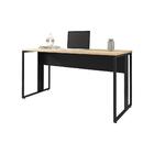 Jogo De Mesa E Estante Chelsea Natura/preto