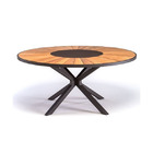 Jogo De Mesa Giratoria 1,60m 8 Cadeias Piscina Jardim