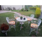 Jogo De Mesa Primavera Em Alumínio Fundido - Cód 2032