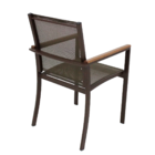 Jogo De Mesa Ripada 90cm 4 Cadeiras Perpétua Ombrelone 3m Com