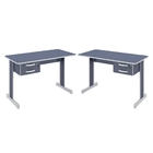 Jogo De Mesas Corporativas Empresa Azul