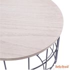 Jogo De Mesas De Apoio Ninho Dos Pássaros Com Tampo De Madeira