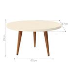 Jogo De Mesas Legs - Off White