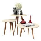 Jogo De Mesas Legs - Off White