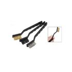 Jogo De Mini Escova De Aço 3pçs Starfer