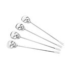 Jogo De Palitos Para Pestisco Em Zamac Bon Gourmet Caveira 4