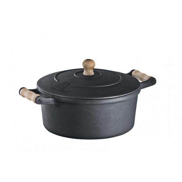 Jogo De Panela Ferro Com 3 Caçarolas E Frigideira Frita Ovos