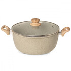 Jogo De Panela Oster Marble Edition  Cinza Claro