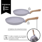 Jogo De Panelas 10 Pçs Indução Revestimento Cerâmico