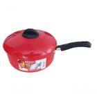 Jogo De Panelas 10 Peças Grande Vermelho Esmaltado Extang