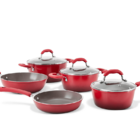 Jogo De Panelas 5 Pçs Antiaderente - Indução- Ceramic Select