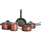 Jogo De Panelas 5 Peças Antiaderente Pro-flon Cobre Clove Bri