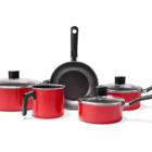 Jogo De Panelas 5 Peças Garlic - Vermelho - Brinox Vermelho B