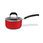 Jogo De Panelas 5 Peças Saffron - Brinox Vermelho Brinox