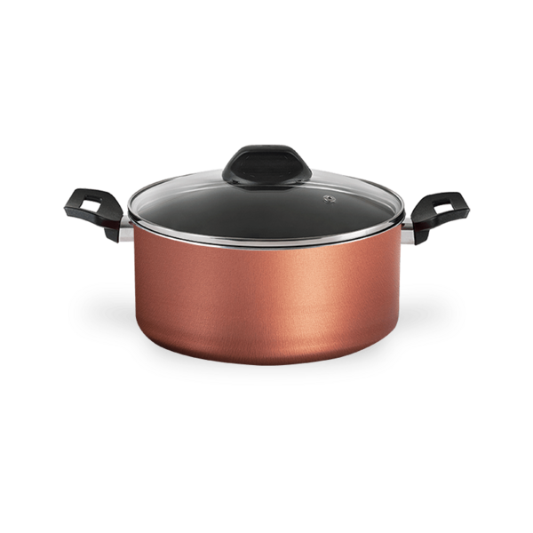 Jogo De Panelas 7 Peças Clove Brinox Cobre  Brinox