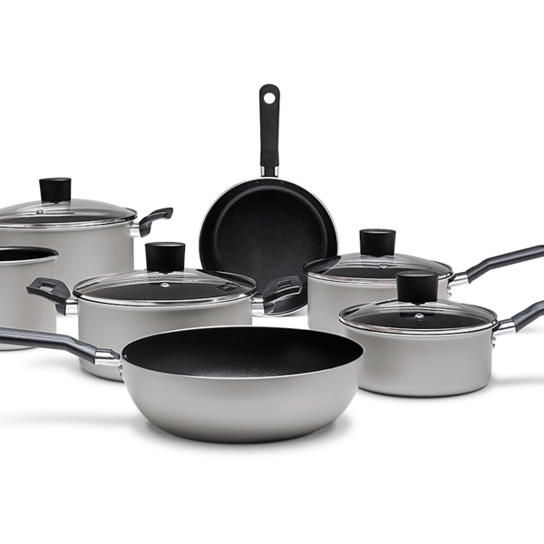 Jogo De Panelas 7 Peças Dolce  - Brinox Champagne Brinox