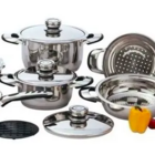 Jogo De Panelas Alemã - Aço Cirúrgico 23 Peças