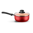 Jogo De Panelas Antiaderente 07 Peças Cereja Seleta Mta 8835