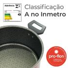 Jogo De Panelas Antiaderente Brinox Anis Vermelho Borgonha 10