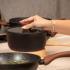 Jogo De Panelas Antiaderente Ceramic Life 4 Peças Sirius Com